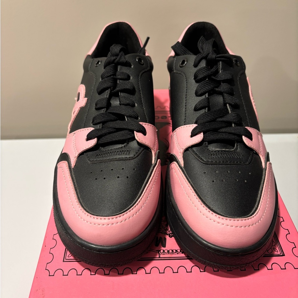 LOCI Black and Pink Women's Sneakers by Nicki Minaj, New Never Worn